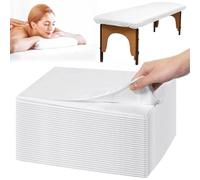 30 Pack Disposable Massage Bed Covers, Waterproof And Oilproof, Spa Bed Protective Sheets, 35.4 X 86.6 Inches For Beauty Salon And Skincare