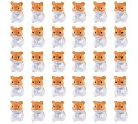 30 Pack Hamster Erasers for Kids,3D Take Apart Animal Eraser Desk Pets for Boys Girls Classroom Prizes,Game Reward,Easter Egg Fillers,Back to School Supplies,Goodie Bag Stuffers,Party Favors