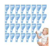 30-Pack High-Quality PET & LLDPE Layer Pouches, Measurement Tracking Design Easy-Pour Spout Leak-Proof Travel Diaper Daycare Blue Pink Color Options Holders Smart Record Keeping And Efficient Smoothly