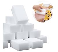 30 Pack Magic Sponge Eraser Extra Thick and Long Lasting Melamine Cleaning Sponges in Bulk - Multi Surface Power Scrubber Foam Cleaning Pads - Bathtub, Floor, Baseboard, Bathroom, Wall Cleaner