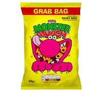 (30 Pack) Mega Monster Munch Roast Beef Snacks 40g