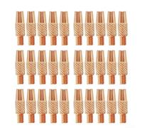 30 Pack MIG Welding Contact Tips 0.8mm Copper Nozzles for Miller for Hobart Spoolmate Handler Series - High Conductivity Consumables for MAG Welding Torch Kit(186-419)