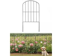 30 Pack No Dig Garden Fence, Rustproof Metal Rabbit Proof Fence Panels