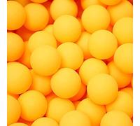 30 Pack Orange Table Tennis Balls Yellow Ping Pong Balls 40mm Plastic Christmas Decorations Seamless for Cat Dog Craft Party School Family Games Beginner Adult Not Suitable for Professional Athletes