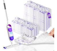 30 Pack Power Mop Pads Refills for Swiffer Power Mop | Heavy-Duty, Disposable Replacement Pads for Floor Cleaning, Multi-Surface & Wood Mopping Pad Refills (Unscented)
