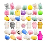 30-Pack Sensory Fidget Tools - Mini Slow-Rise Squishy Toys for Stress & Anxiety Relief, Office Desk, Study Focus and Commute, Portable Sensory Toys for Adults & Teens