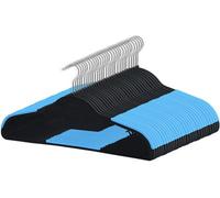 Greenfields Slim Plastic Clothes Hangers – 30 Pack, 0.5cm Space-Saving, Non-Slip, Swivel Hook