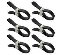 30 Pack Stainless Steel Pool Cover Clips 4.7 Inch Windproof Fasteners with Protective Sleeves for Above Ground Pools Secure Winter Protection Against Debris and Harsh Weather Condi(black6)