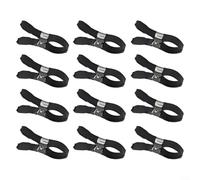 30 Pack Stainless Steel Pool Cover Clips 4.7 Inch Windproof Fasteners with Protective Sleeves for Above Ground Pools Secure Winter Protection Against Debris and Harsh Weather Condi(blue12)