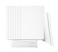 30-Pack Stretched Canvas Set - 12x18cm 100% Cotton Primed White Painting Canvases for Acrylic, Oil & Watercolor - Ready-to-Use Artist Canvas Boards for Beginners & Professionals