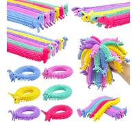 30 - Pack Stretchy Fidget Toys for Stress Relief, Ideal for Gifts & Party Favors, Multicolor