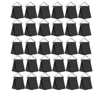 30 Pack Trampoline Replacement Loops Triangular Safety Safety Galvanised Steel Construction Replacement Buckles for High Strength Jumping Bed