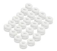 30 Pack Tubular Finger Bandage Covers for Cuts and Blisters, Elastic Finger Cots for Injuries, Comfortable and Secure Protection