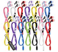 30-Pack USB C Wired Earbuds with Microphone - Type C In-Ear Headphones with Stereo Sound and Playback Control - Compatible with iPhone 16/15, iPad Pro, Galaxy S23/S22/S21/S20, Pixel, and More