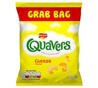 ( 30 Pack ) Walkers Quavers Light Curly Potato Snack Cheese Flavour 34g
