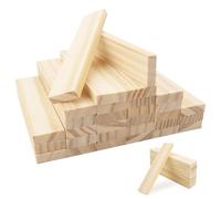 30 Pack Wood, Basswood Carving Blocks, Whittling Wood Blocks, Unfinished Carving Woods for Crafts, Wood Carving Kit for Crafts Modelling Making Supplies, DIY, Smooth Surface, 10.5 X2.1 X 0.7cm