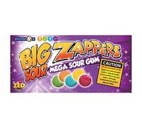 (30 Pack) Zed Candy Big Zappers Mega Sour Gum 26g