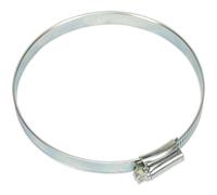 30 PACK Zinc Plated Hose Clip - 90 to 110mm Diameter - External Pressed Threads