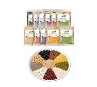 30 Packs 75g Mixed Grain Porridge Mix, Nutritious Whole Grain Congee, Easy Cook Breakfast Cereal, Independent Small Bags