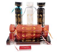 30 Packs Christmas Crackers Make Your Own Fill Your Own Diy Christmas Crackers Homemade Build Empty Xmas cracker with No-Snap with Hats Riddle Cards