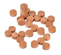 30 Packs Saxophone Cork Pads Noise Reduction Silence Sax Replacement Parts Musical Instrument Accessories Sax Cork Mat Compatible with Trumpet Cornet Trombone Saxophone
