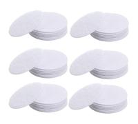 30 Pair Sticky Back Velcro Heavy Duty, Round 5 Cm Sticky Velcro Pads, White Double Sided Sticky Pads Dots No Nail, Circles Self Adhesive Tape Dots for Home, Office, School DIY Projects