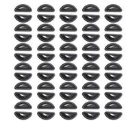 30 Pairs 1mm Clear Nose Cushions Anti Slip Silicone Pad Secure for Full Frame Glasses and Shades