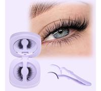 30 Pairs 20MM False Eyelashes Wholesale 6 Styles Lashes Bulk 6D Volume Dramatic Faux Mink Eyelashes Multipack