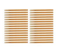 30 Pairs Chopsticks Lightweight Reusable Wood Chopstick 27cm Chinese Classic Chop Sticks for Noodles Dishwasher Safe