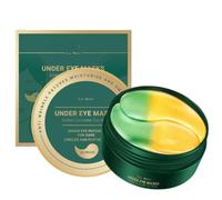30 Pairs Golden Cucumber Hydrogel Eye Patches | Hydrating Gold Collagen Under Eye Masks,Refreshing Eye Pads for Puffiness,Dullness&Dry Fine Lines,Unisex Daily Skincare