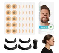 30 Pairs Magnetic Nose Strip,Airo Magnetic Nasal Band,Nose Strips Magnetic,Comfort-Fit Design Anti-Snore Devices for Home, Travel