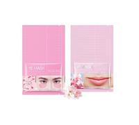 30 Pairs Sakura Lip Mask & Eye Mask, Crystal Gel Collagen Lip Patches & Under Eye Patches for Dark Circles and Puffy Eyes, Reduce Lips Wrinkles, Deep Hydrating Nourishing, Gift for Mom Women