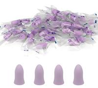 30 Pairs Soft Foam Ear Plugs, 37db SNR Noise Reduction Sponge Earplugs Noise Cancelling Ear Plugs for Sleeping, Travel, Concerts, Studying, Work, Loud Noise (Purple)