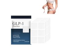 30 Patches GLP-1 Patches, GLP-1 Weight Management Patch, GLP1 Natural Ingredients Patch for Women Girls, Gentle Safe Soothing Formula for All Body Types Care