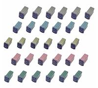 30 pc Automotive MCASE Mini Box Shaped Cartridge Fuse Kit for Cars, Trucks, and SUVs