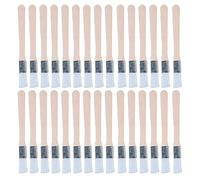 30 PCS 1/2 Inch Paint Brush Set Paint Brush Small Paint Brushes Decorating, Paintbrushes Decorating for Furniture Walls and Cabinets Half Inch Brush with Wooden Handle for DIY and Professional Use