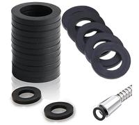 30 Pcs 1/2 Inch Shower Hose Washers, Rubber Washers Shower Head Washers, O-rings Seal Gasket Kit, Shower Hose Washer Tap Sealing Rings for Shower Head and Hose Connecting Fitting.