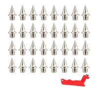 30 Pcs 1/4 inch Field Running Spikes, Christmas Tree Tips Replacement for Running and Track Shoes