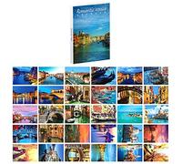 30 PCS 1 Set Venice, Italy Famous City Landmark Building Travel Sights Landscape Postcard Greeting Cards Gift Blank Postcards