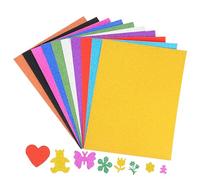 30 Pcs A4 Glitter Cardstock Paper10 Colors Glitter Craft Paper 250gsm Sparkle Colour Cardstock Paper Craft Card Sheets for DIY Crafts Craft Decoration Gift Wrapping Scrapbook