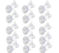 30 Pcs Aquarium Suction Cup Clips - Strong Suction Holders for 3/16" Airline Tubing | Durable Fish Tank Accessories for Fish Tank Aeration Setup