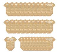 30 PCS Baby Prediction Cards Baby Shower Decorations, Gender Reveal Games Blessing Cards are Suitable for Family Gatherings, Friend Gatherings, and Celebration Decorations