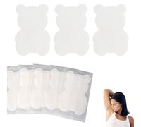 30 Pcs Bear Disposable Underarm Sweat Pads,Eco Armpit Sweat Pads for Girls Boys Women Men,Ultrathin Self Adhesive Underarm Absorbent Patches,Invisible Dress Shields for Absorbing Sweat & Odor