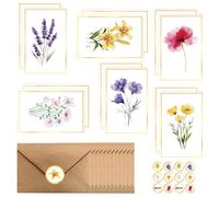 30 PCS Blank Cards and Envelopes Set, Notelets and Envelopes Sets for Thank You Cards, Wedding Invitations, Birthday Wishes, Business Correspondence, Personal Messages