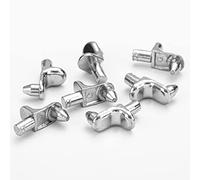 30 Pcs Bookcase Shelf Supports Pegs Pin Bracket 5mm Stud Pegs for Kitchen Cabinets Closets Bookcases