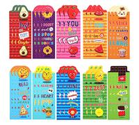 30 Pcs Bookmarks Set for Kids, Fruit Paper Bookmarks Bookmark Bulk Assorted Fruit Food Theme Reading Rewards Educational Students Reader Supplies, 10 Styles, Environmentally Friendly and Odorless