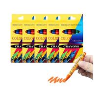 30 Pcs Bulk Jumbo Crayons, Large Chunky Drawing Tools and Wax Crayons for Art and Craft Projects, Thick Chunky for Party Supplies, Group Activities, Stocking Stuffers with Assorted Bright Colors