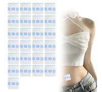30 Pcs Castor Oil Patches Castor Oil Belly Button Patch CastorOil Pack Wrap Kit Self-Adhesive Disposable Belly Button Patches (Oils Not Included)