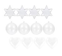 30 Pcs Christmas Ball Bath Bomb Molds Plastic