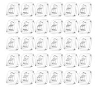 30 Pcs Clear Adhesive Light Hooks - Damage Free Indoor Cable Clips for String Lights - Mini Command Hook Style Hangers for Christmas, Fairy & Cord Management